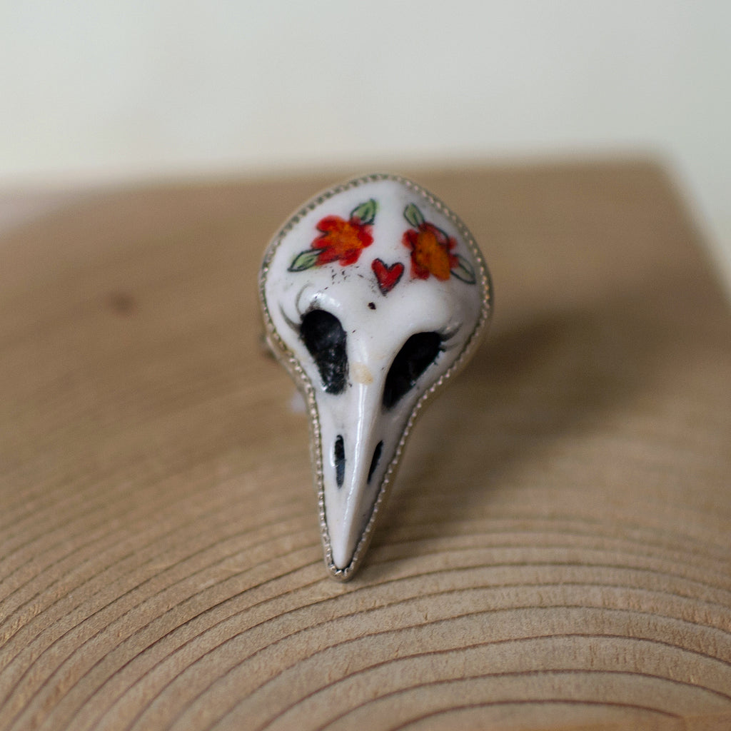 Large Bird Sugar Scull. Size 9