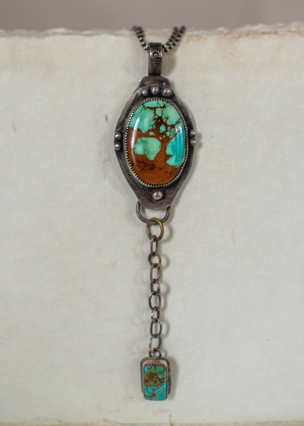 Wilderness - Royston Turquoise Sterling Silver Necklace
