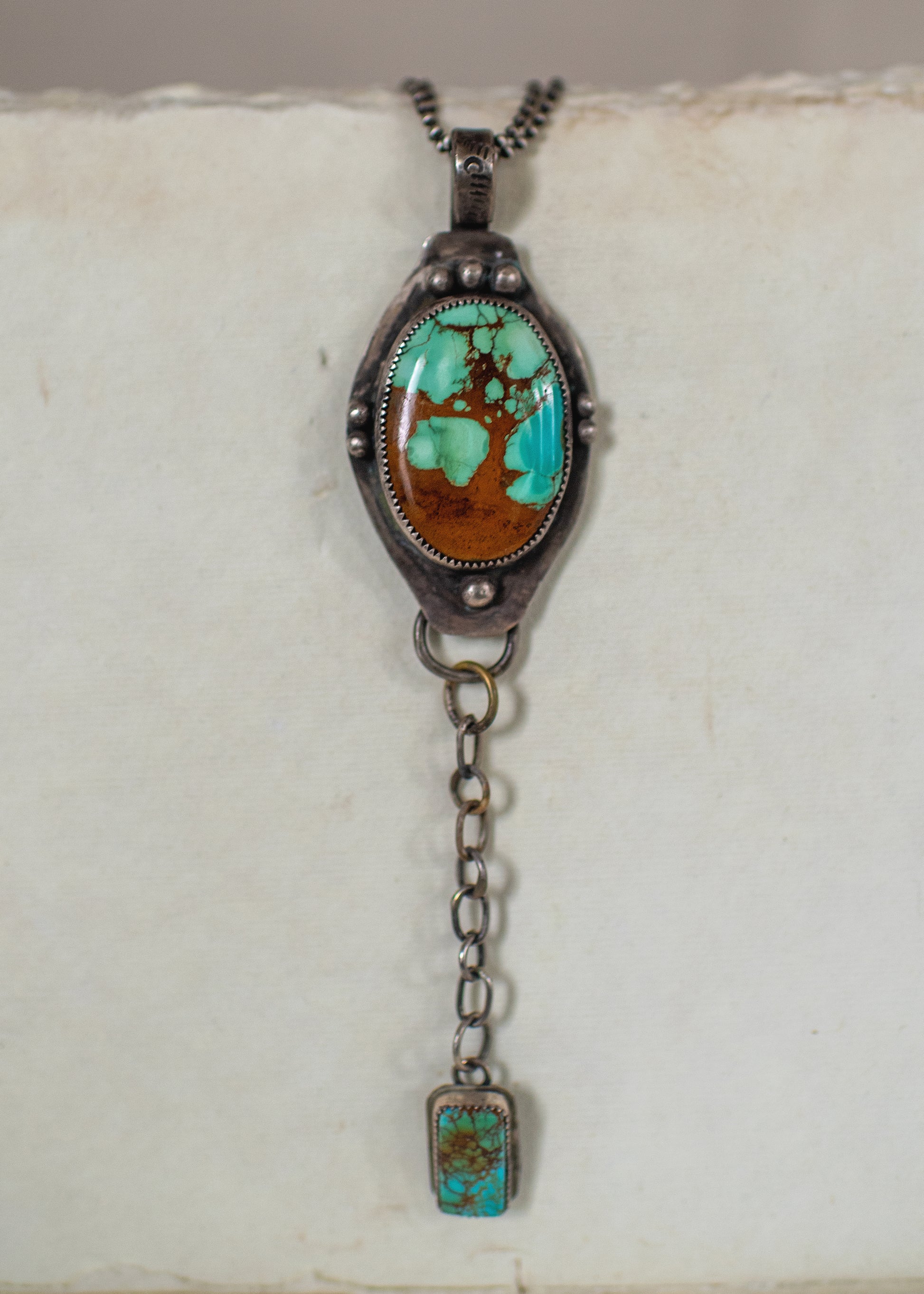 Wilderness - Royston Turquoise Sterling Silver Necklace