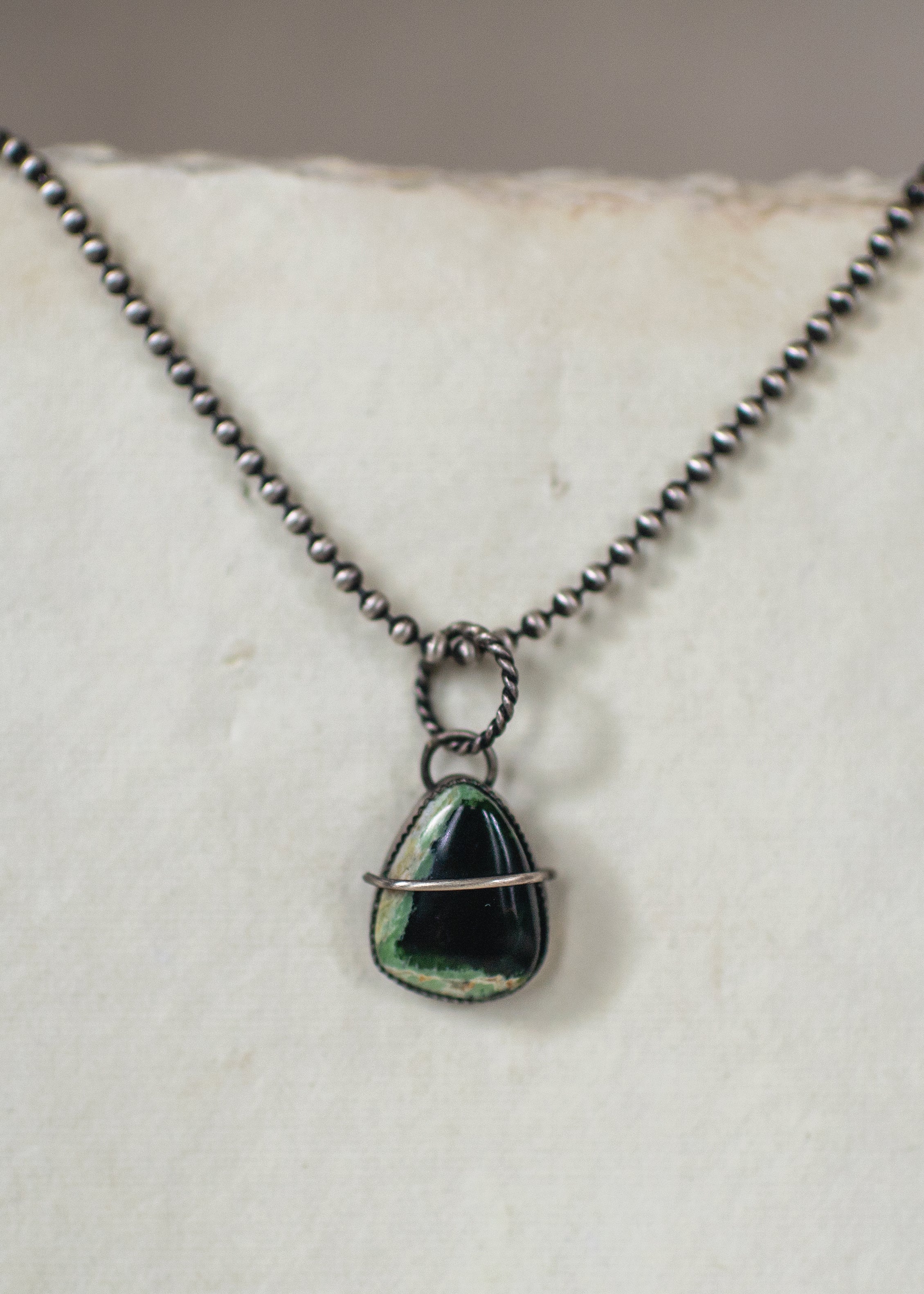 Turquoise Sterling Silver Necklace 