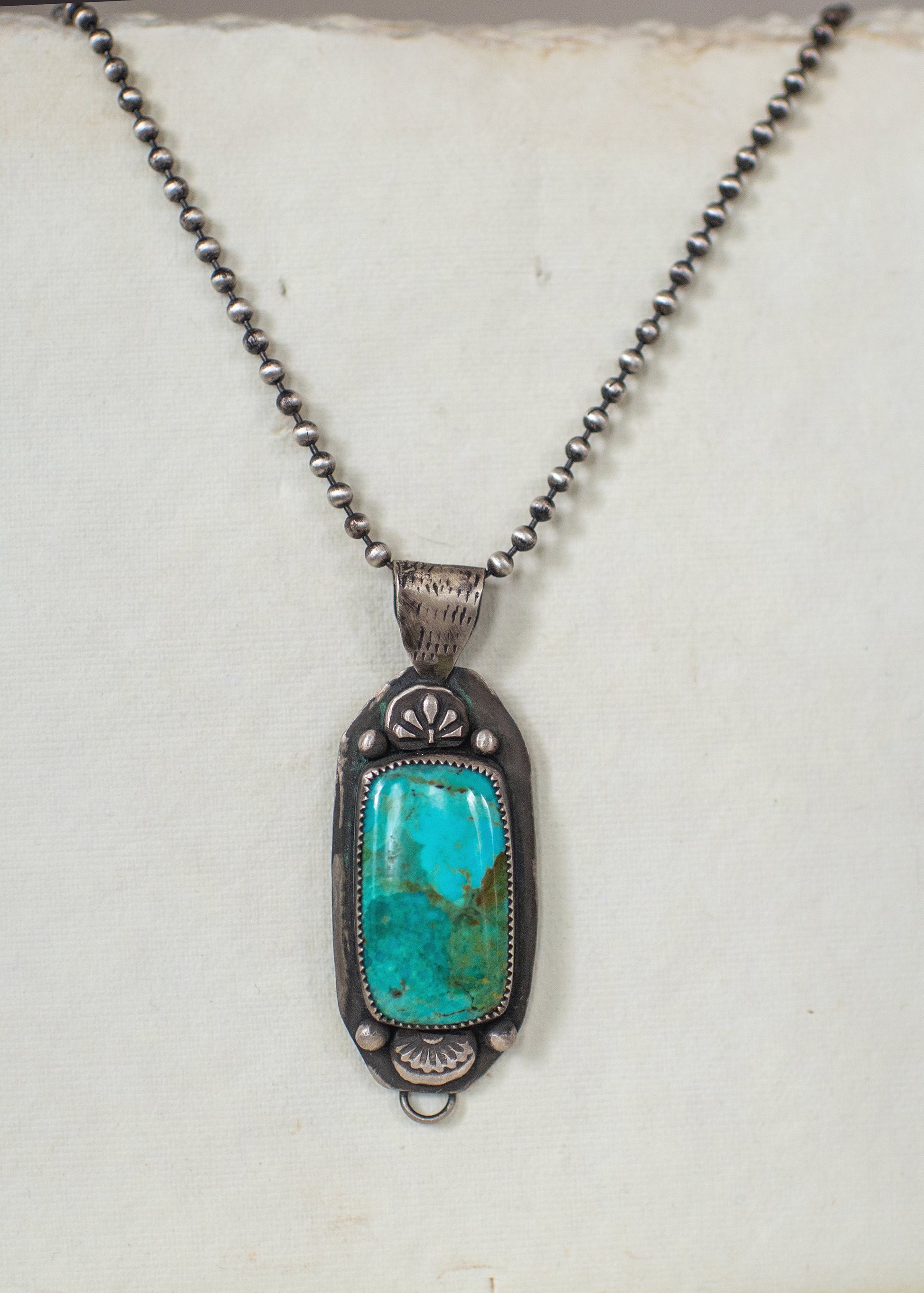 Royston Turquoise Sterling Silver Necklace 