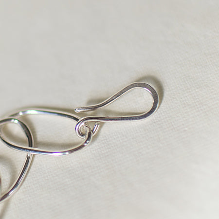 Struck - Sterling Silver Lightning Bolt Pendant and Chain- SOLD